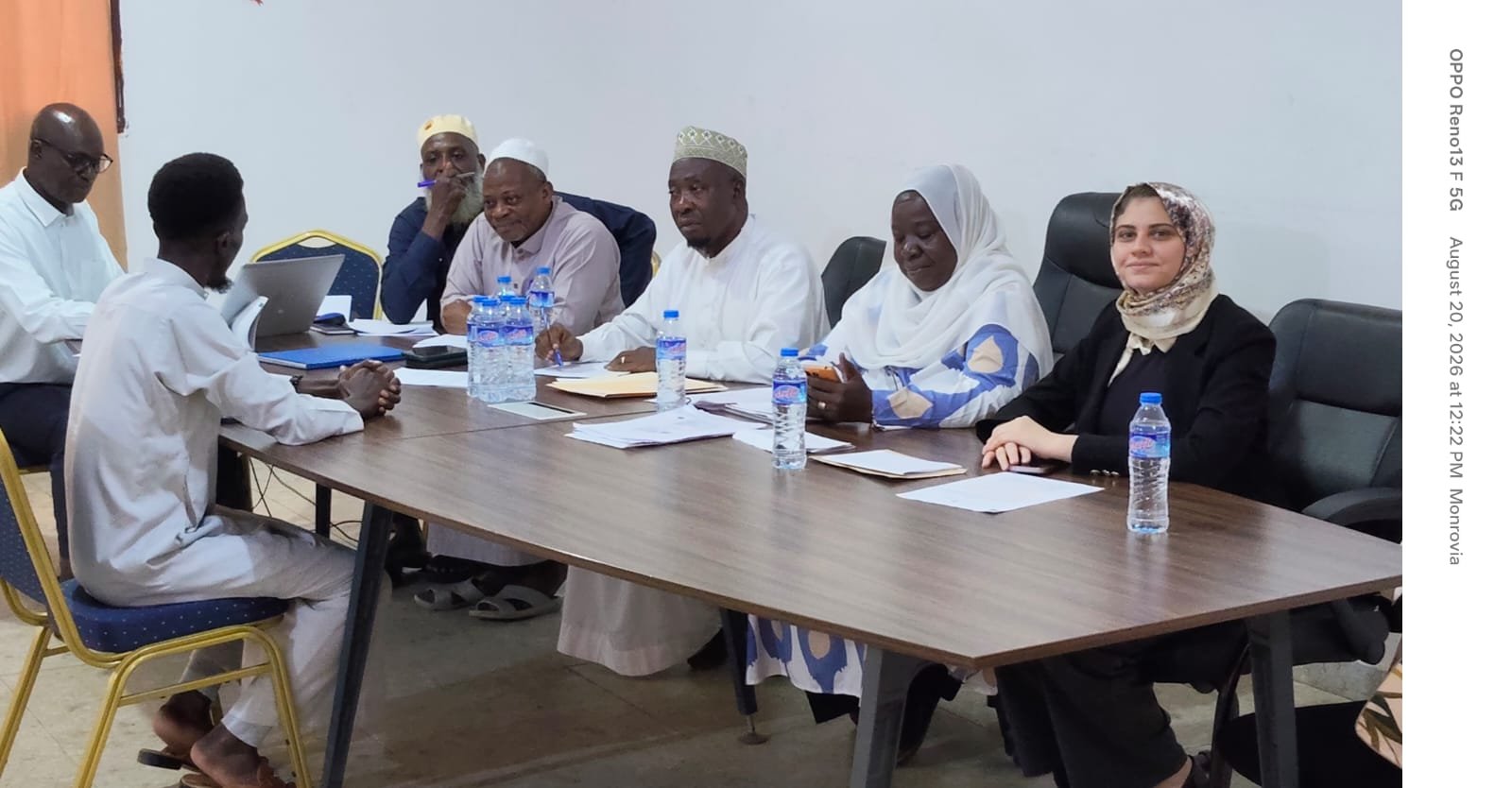 Applicants during the Al-Azhar scholarship interview