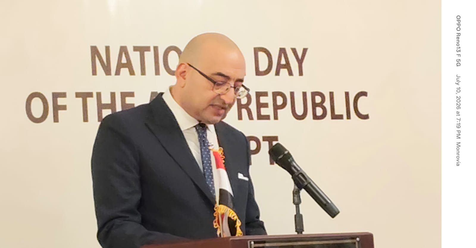 NMCL representatives participating in Egypt Independence Day celebration